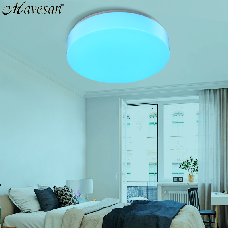 selling 2.4g cottage remote rgb ceiling light/lamp for indoor aluminum+acryl high brightness ceiling lamps modern