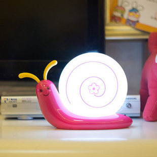 snail usb battery dual led lamp small night light energy saving peculiar appearance creative classic