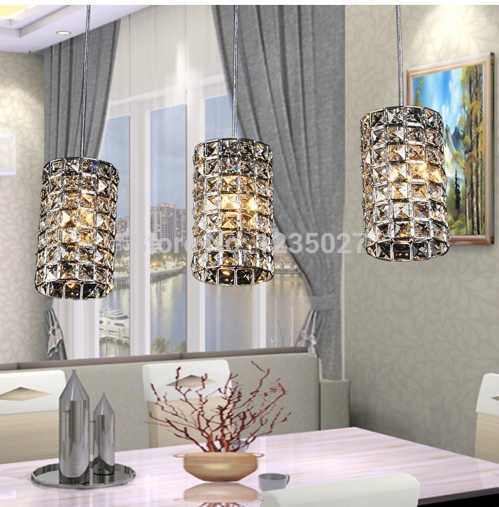 the simplicity of modern crystal lamp chandelier lamp lamps lighting the lamp yang restaurant kitchen suitable