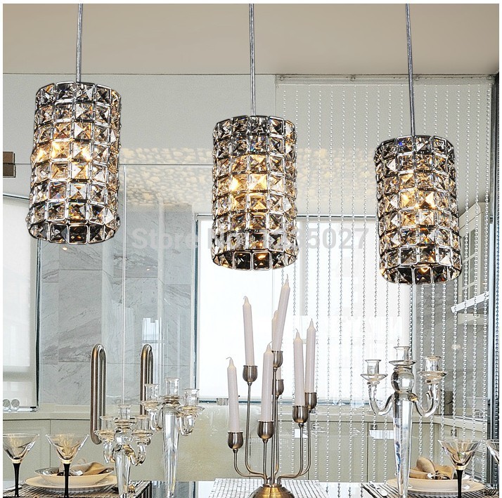 the simplicity of modern crystal lamp chandelier lamp lamps lighting the lamp yang restaurant kitchen suitable