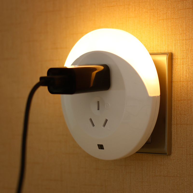 useful led night light with usb & up light sensor night light lovely nightlight for bedroom or living room