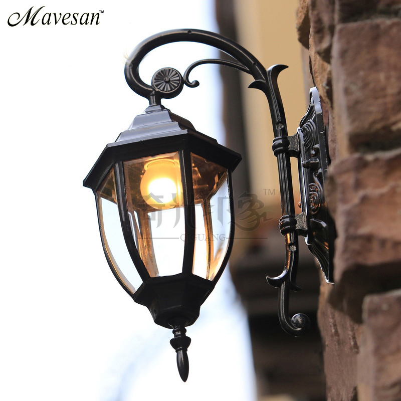 vintage outdoor wall light waterproof for hallway