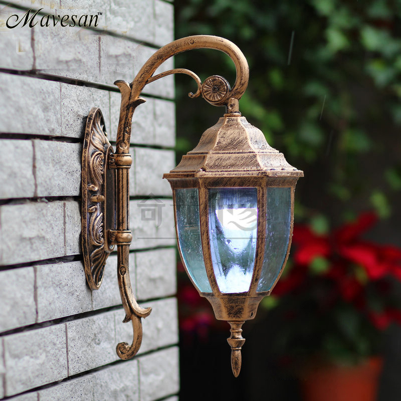 vintage outdoor wall light waterproof for hallway