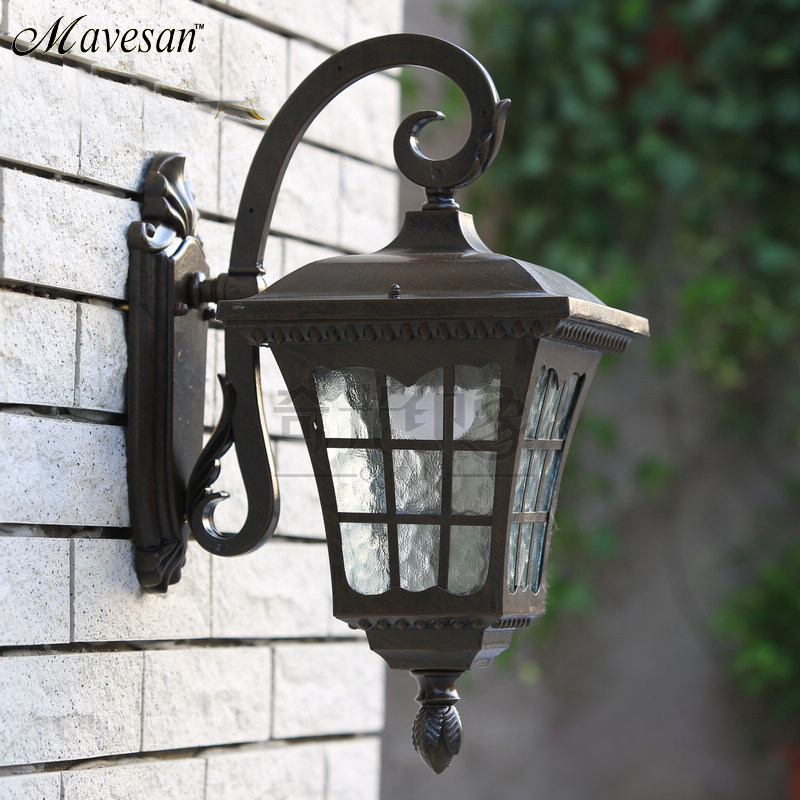 vintage waterproof outdoor wall lamp for retro villa creative waterproof outdoor wall lamp