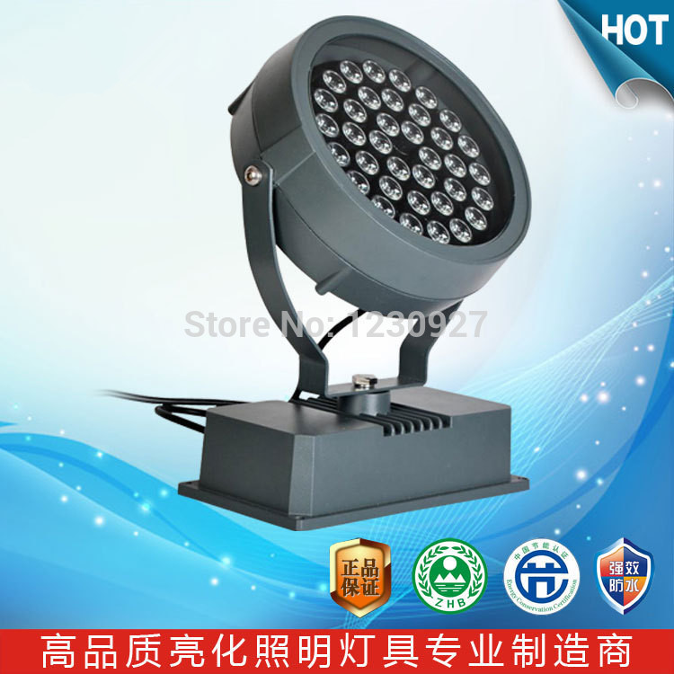 whole price!waterproof ip65 led flood lamp 36w rgb colorful high lumens outdoor landscape lighting ac85-265v