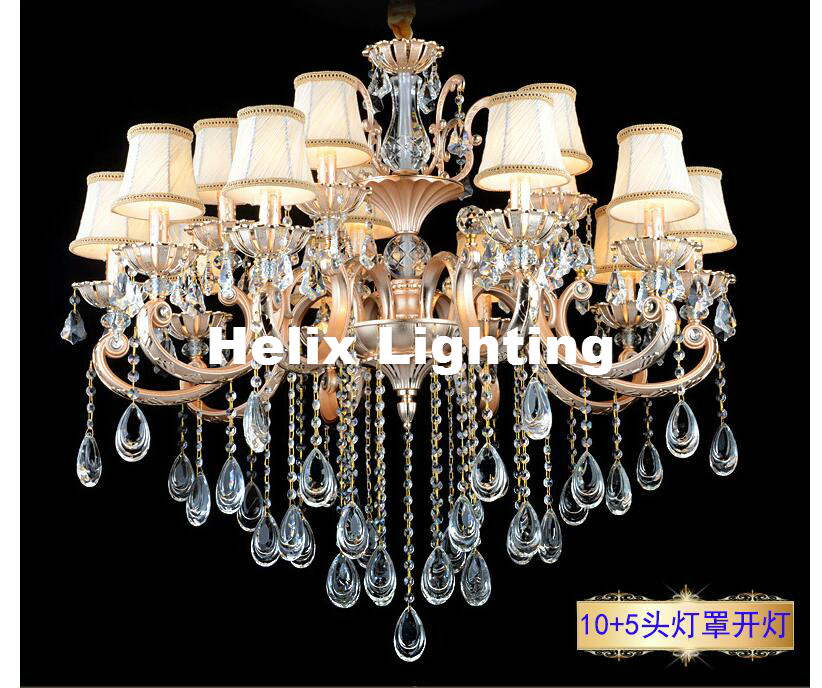 zinc alloy chandeliers golden modern chandeliers wrought iron chandeliers d95cm h85cm 18l e14 led guaranteed