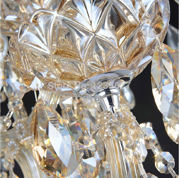 15 heads large chandelier lighting top k9 crystal chandeliers crystal lamp crystal chandelier light