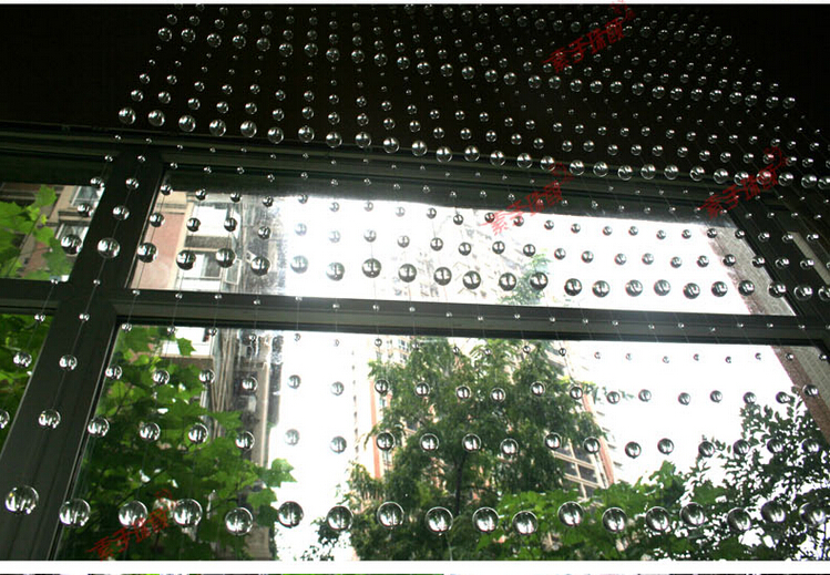 15m/lot 1.2m per pc nice crystal glass beads curtain,wedding trimming curtain, diy beads curtain for home decoration