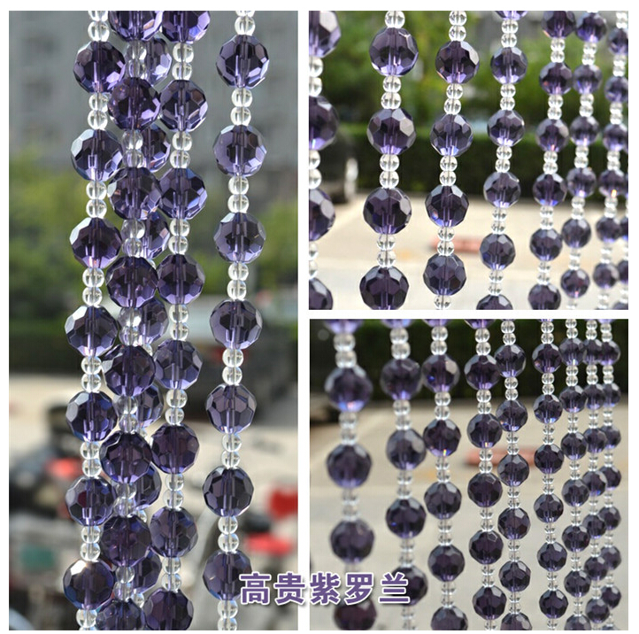 15m/lot 1m per pc nice crystal glass beads curtain,wedding trimming curtain, diy beads curtain for home decoration