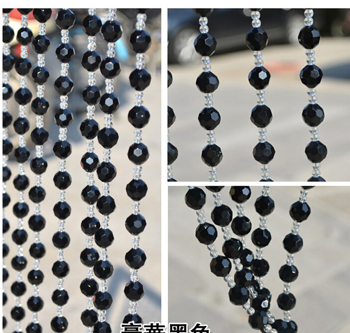 15m/lot 1m per pc nice crystal glass beads curtain,wedding trimming curtain, diy beads curtain for home decoration