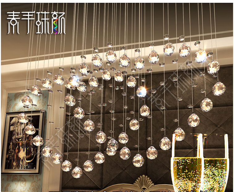 1m*1m bead shaped crystal curtain clear crystal chain garland diamond crystal wedding decoration, home decoration