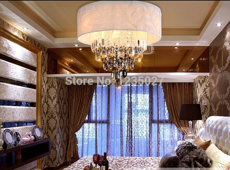 2014 europe crystal ceiling lamp lighting indoor for living room dining room bedroom foyer lamps d500mm