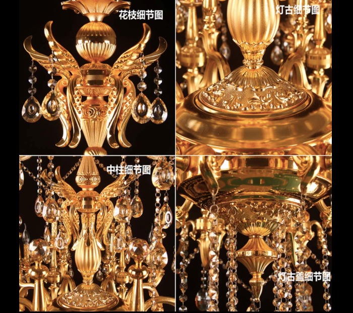 2016 chandelier crystal amber color crystal el chandelier light fixture crystal lamps luminaire lampadario dining room