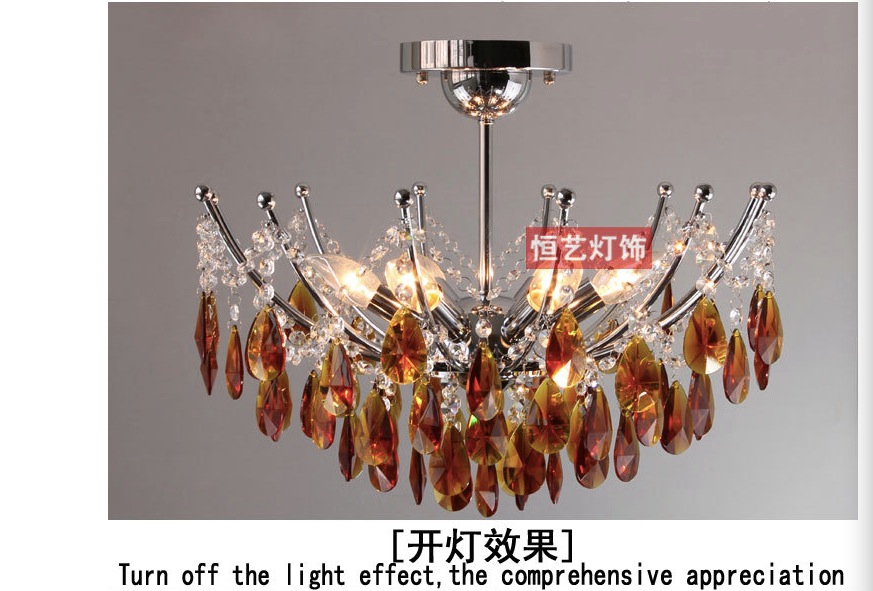 2016 d400mm modern crystal chandelier light fixture crystal pendant ceiling lamp luster prompt guarantee