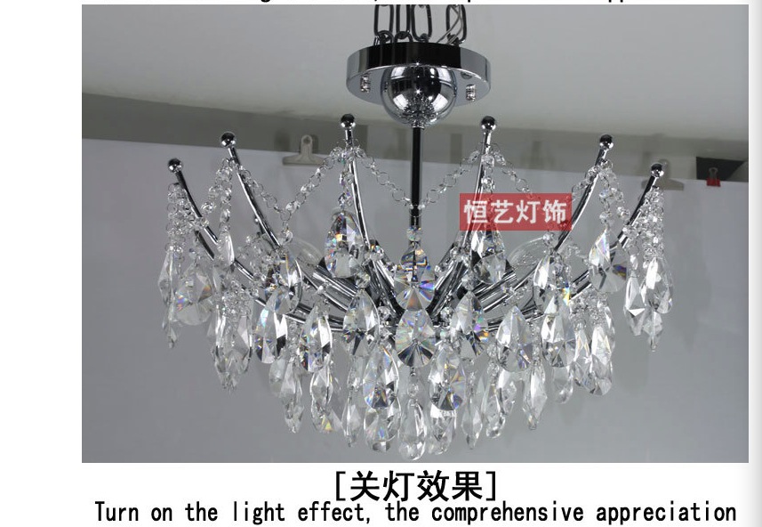 2016 d400mm modern crystal chandelier light fixture crystal pendant ceiling lamp luster prompt guarantee