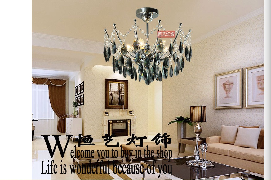 2016 d400mm modern crystal chandelier light fixture crystal pendant ceiling lamp luster prompt guarantee