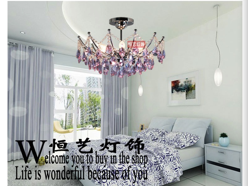 2016 d400mm modern crystal chandelier light fixture crystal pendant ceiling lamp luster prompt guarantee