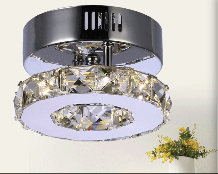 2016 modern led ceiling lights ceiling lamp flush mount crystal light 90-265v surface mounted ceiling lamp