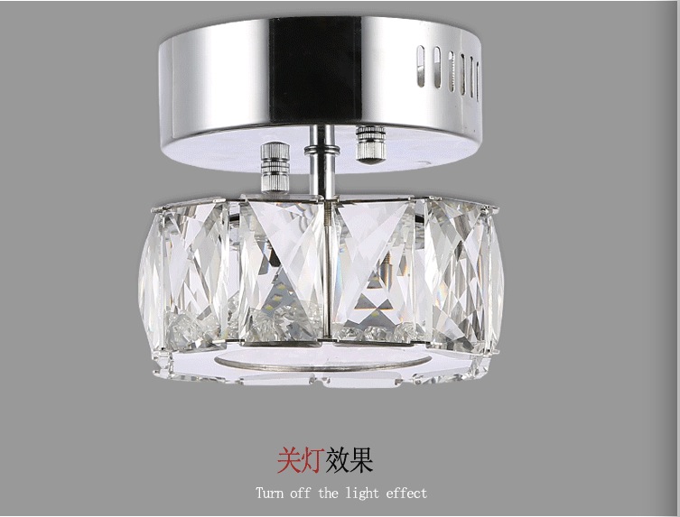 2016 modern led ceiling lights ceiling lamp flush mount crystal light 90-265v surface mounted ceiling lamp