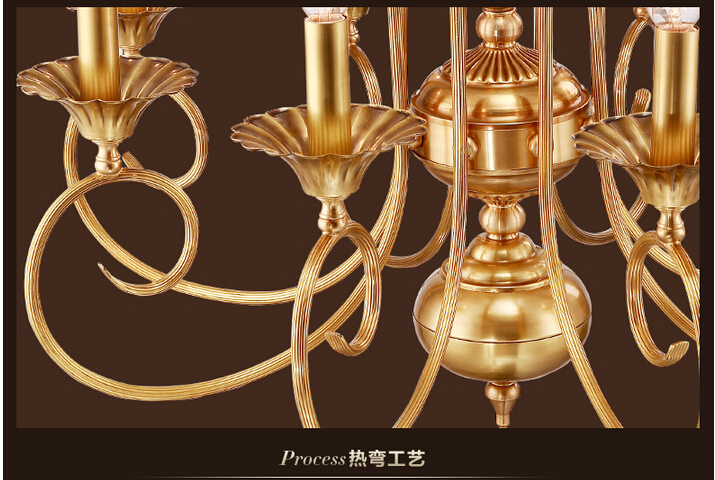 8l d650mm h750mm nordic brass pendant chandelier lights copper lamp copper brass chandelier light antique copper chandelier