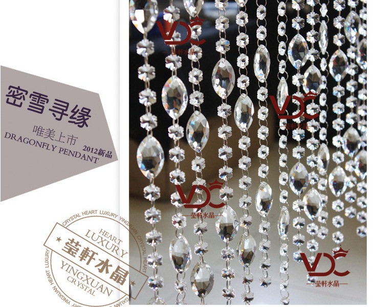 aaa k9 crystal diy 10pieces/lot crystals beads chain crystal chandelier parts decoration diy beads chain