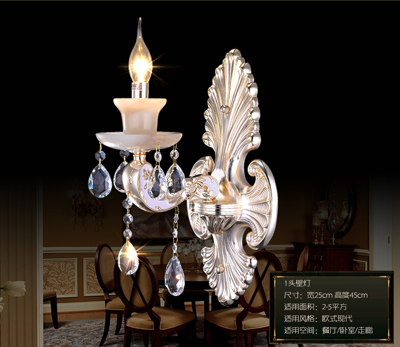 alloy wall light golden wall sconce with crystal pendant el project wall mount lamp 1 light and 2 lights