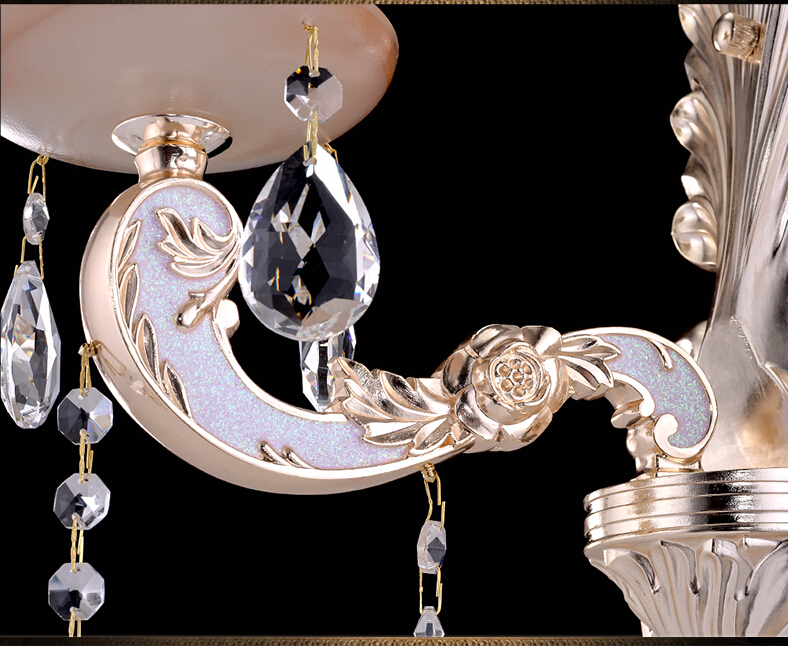 alloy wall light golden wall sconce with crystal pendant el project wall mount lamp 1 light and 2 lights