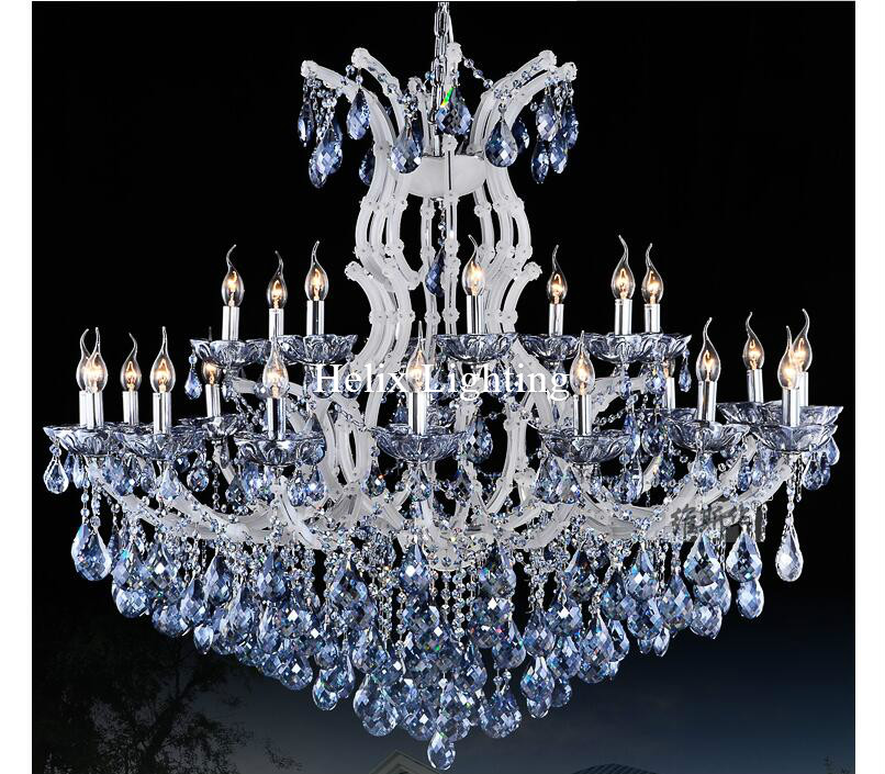 blue white chandeliers crystal clear vintage chrystal chandelier el lighting pendelleuchte lamp for home lights