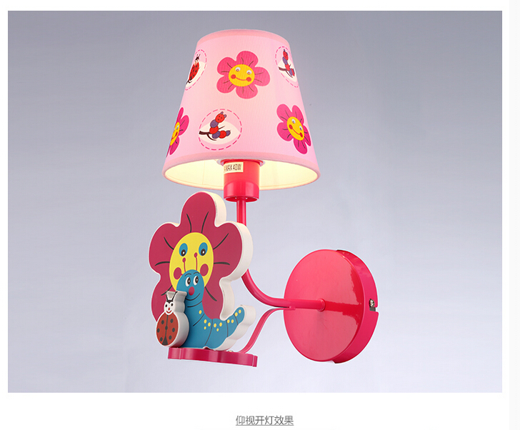 cartoon animals wall lamps indoor lighting butterfly design children kids bedroom wall lights led wall lamp