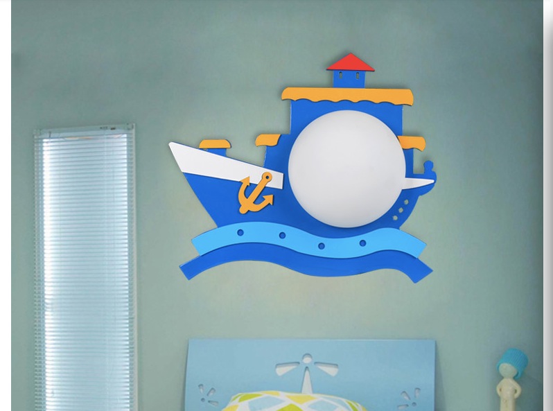 cartoon lamp children's room cartoon children wall lamp corridor lamp boys girls cartoon led night lights