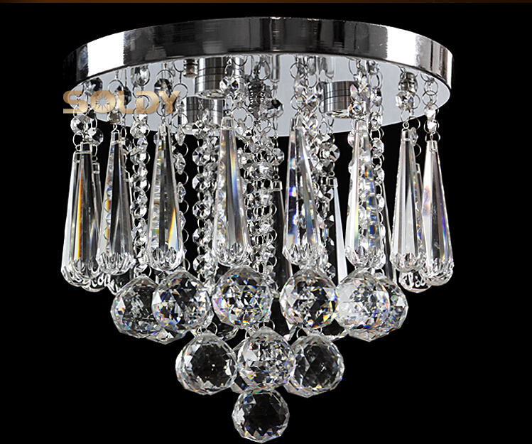 ceiling lamp k9 crystal lighting lighting chrome lustre fixture sy1672 d150mm d200mm d300mm d400mm guaranteed