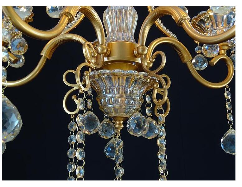 champagne crystal ac modern crystal chandelier lamp with 5 lights, lustre de crystal,lustres de cristal chandelier