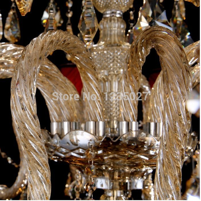 champagne factory direct contemporary traditional crystal chandelier lighting jp8472/6+12+6l d1100mm h1900mm