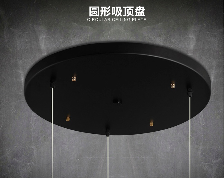 chandeliers base high-grade lighting accessories black white round rectangular ceiling base rose canopy plate