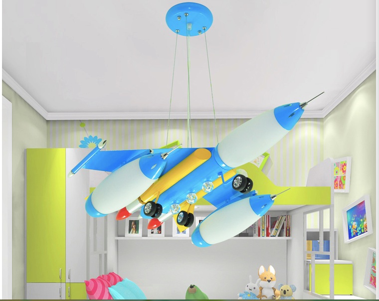 children's light model plane lovely lamps for children rooms child ceiling light decoration lighting for kid room