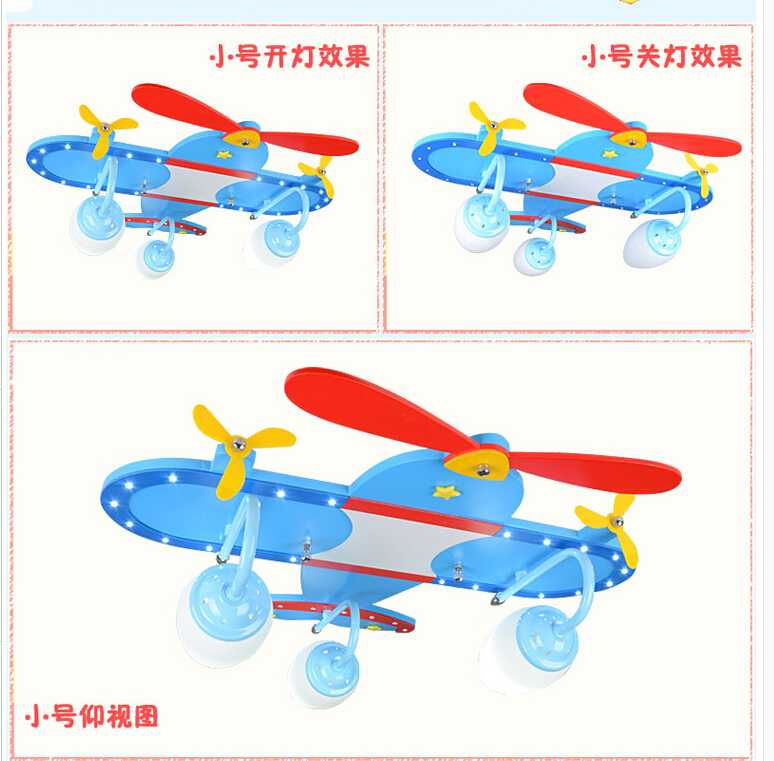 children ceiling lamp modern airplane led ceiling light eye protective light fixture remote control 3l/4l/5l sizes