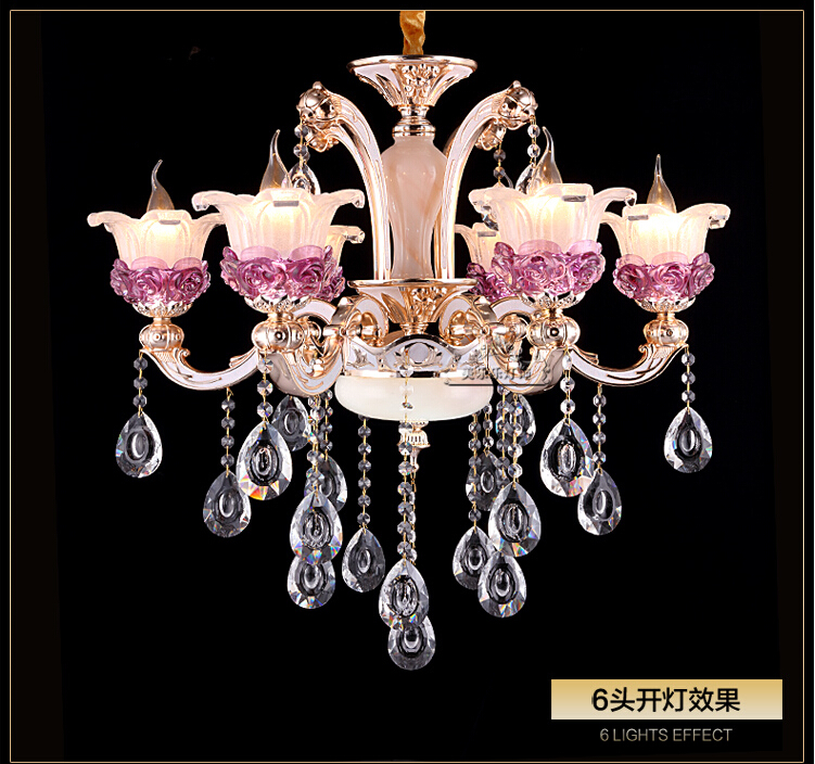 clear crystal chandelier lamp alloy light fixture villa cristal lighting alloy chandelier ac guaranteed