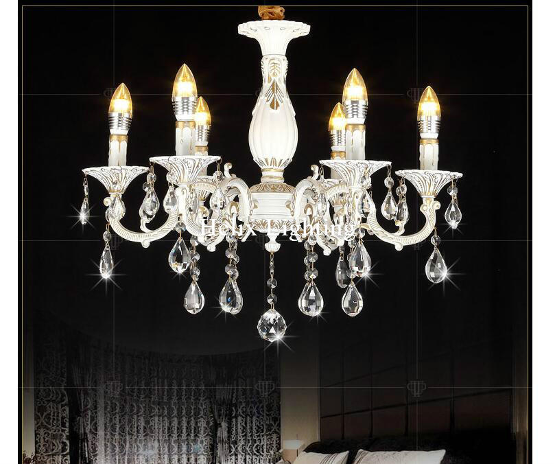 cream gold european chandelier led crystal chandelier zinc alloy ac k9 crystal chandelier lighting