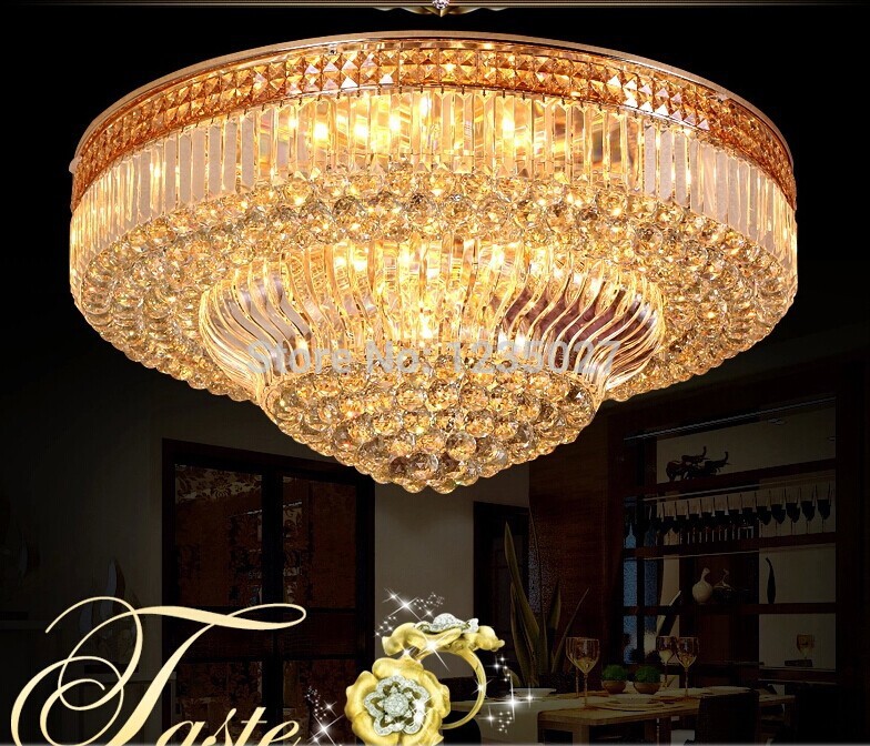 crystal ceiling light modern fashion lamps aisle lights round lamp sy4058/d600mm in stock