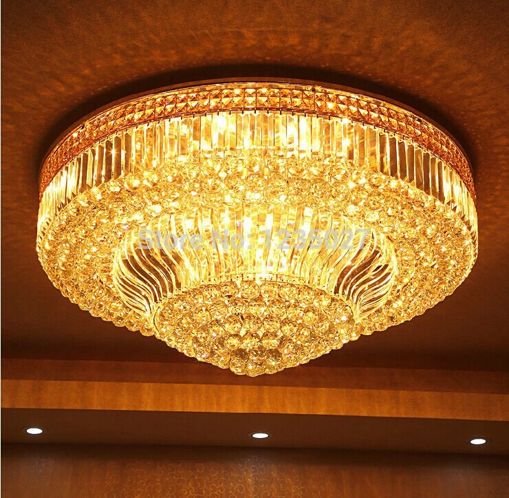 crystal ceiling light modern fashion lamps aisle lights round lamp sy4058/d600mm in stock