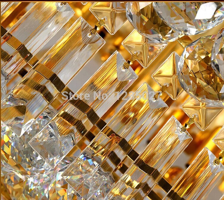 crystal ceiling light modern fashion lamps aisle lights round lamp sy4058/d600mm in stock