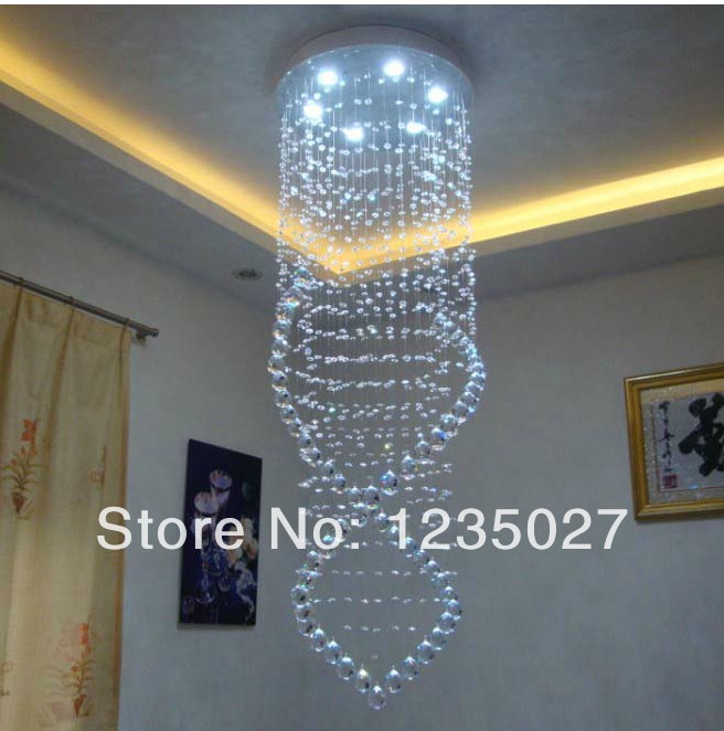 crystal chandelier light, crystal pendant lamp, crystal luster lighting sy3057/4l d400mm h1200mm