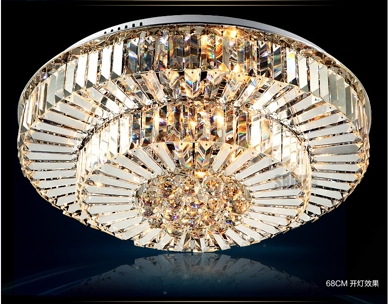 crystal chandelier lighting e14 fixture crystal light lustres de cristal for living room restaurant ceiling lamp