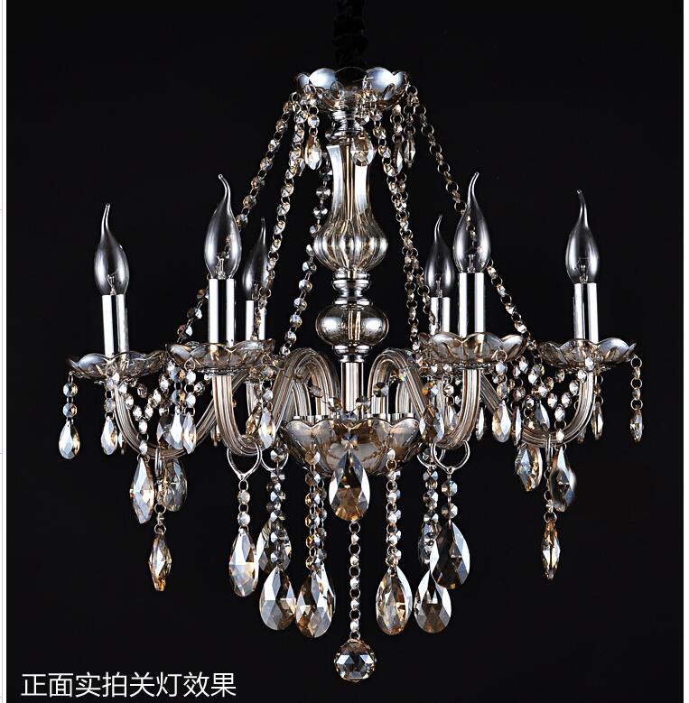 crystal chandelier living room lustres de cristal decoration honey pendants chandeliers home lighting indoor lamp