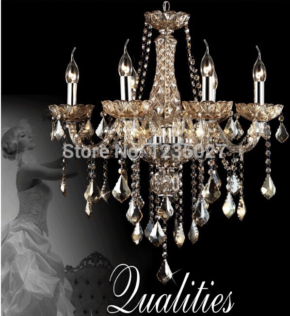 crystal chandeliers lighting,foryer chandelier crystals 6l lights crystal chandelier champagne finishing