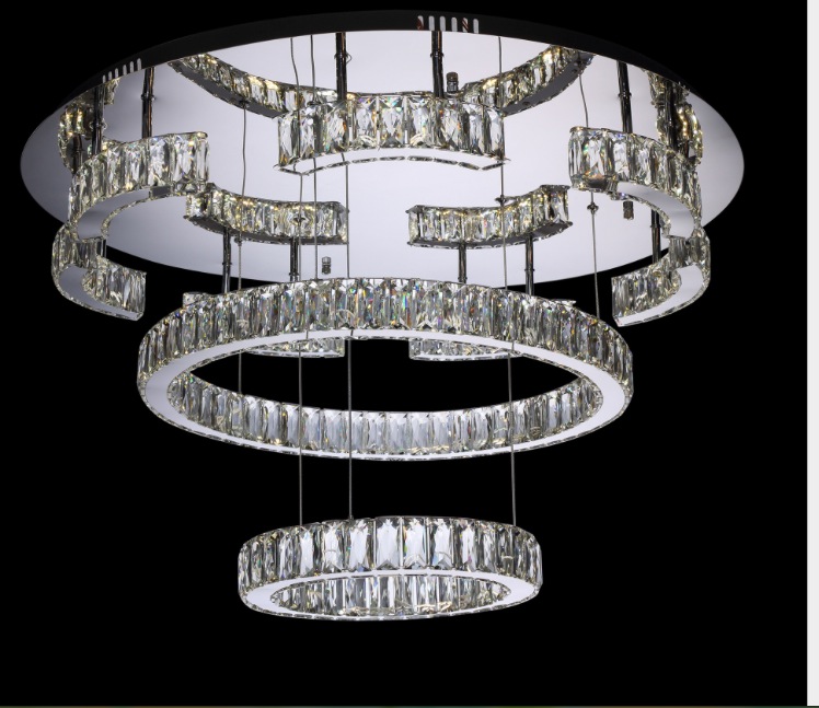 crystal led ceiling light fixture led crystal lighting for stairs staircase el villa hallway porch lighting