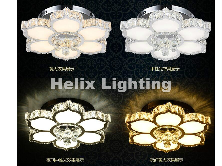 crystal led ceiling lights modern ceiling lamp for living room bedroom home lighting lamparas de techo lighting