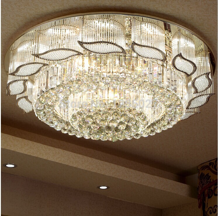 crystal light led lamp ceiling lighting for bedroom sy4060/650mm