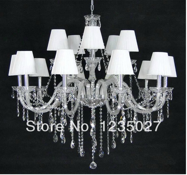 crystal lighting, classical style lighting collection murano glass lamp chandelier light fast sy1016/10l d900mm h800mm