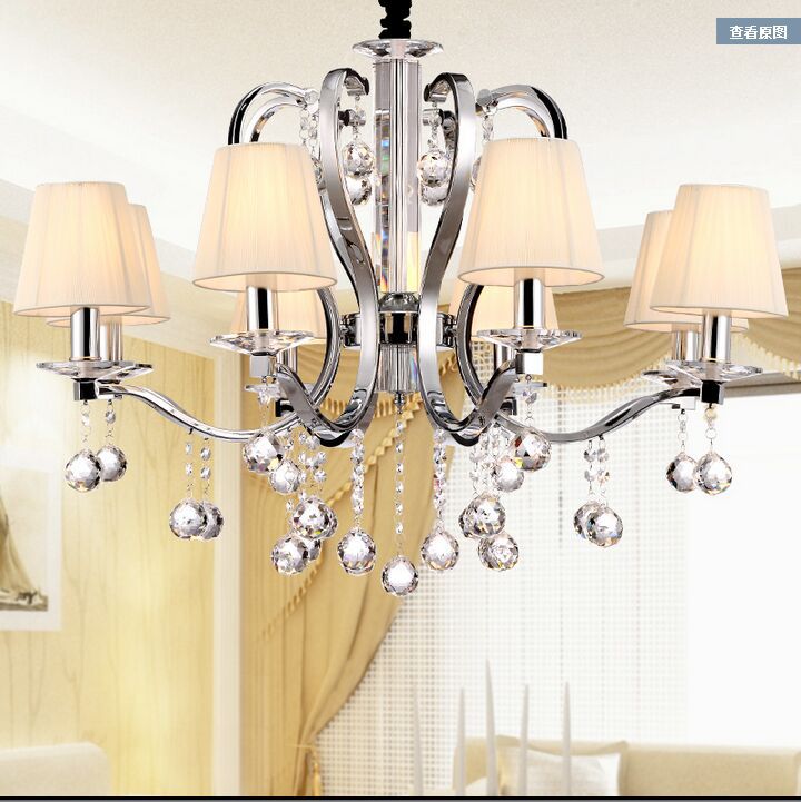 crystal luxury living room chandelier lighting lamps creative personality restaurant idyllic modern bedroom lamp lighting